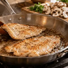 Escalopes de dinde à la moutarde