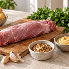 Filet mignon à la moutarde express