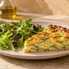 Flan de courgettes