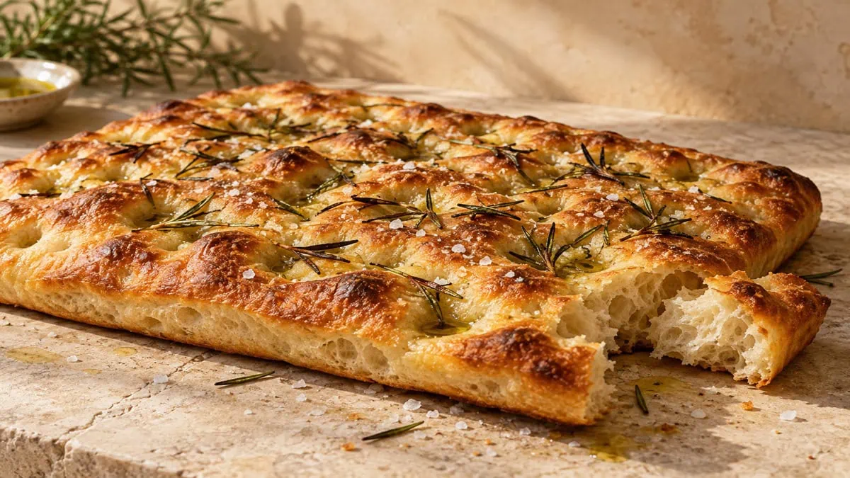 Focaccia – vue principale