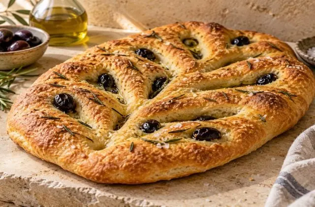 Fougasse, vue principale