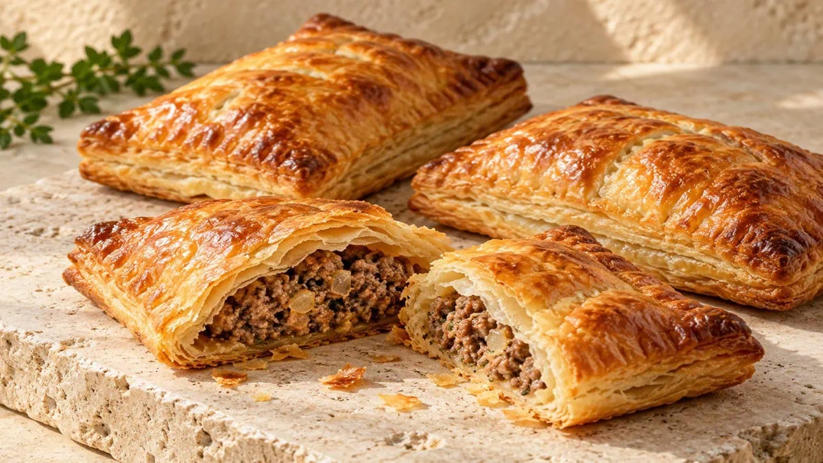 Friands à la viande – vue principale