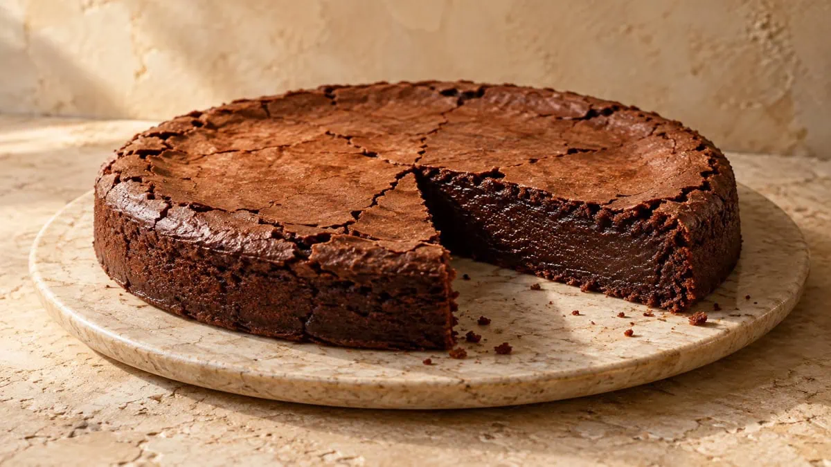 Gâteau au chocolat – vue principale