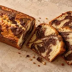 Gâteau marbré