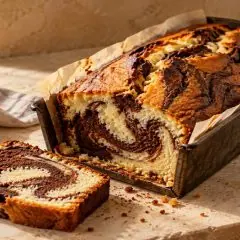 Gâteau marbré