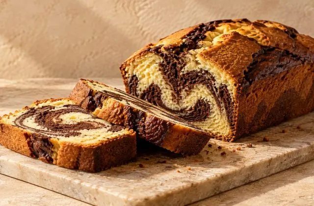 Gâteau marbré – vue principale