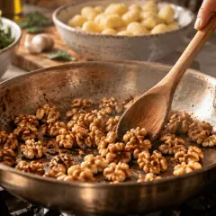 Gnocchis gorgonzola-épinards
