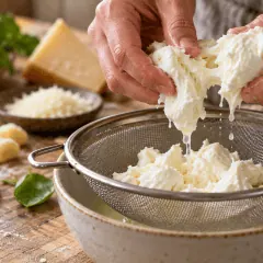 Gnocchis poêlés tomate-mozzarella