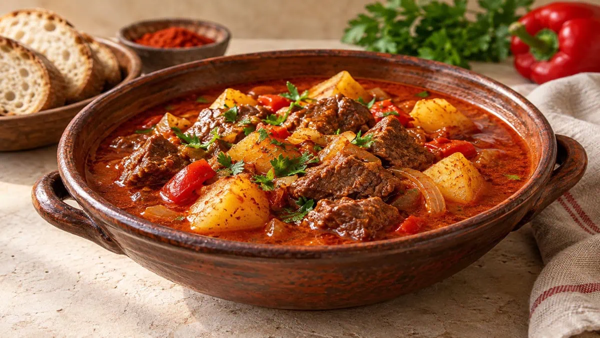 Goulash, vue principale