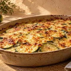 Gratin de courgettes