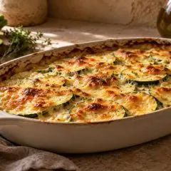 Gratin de courgettes