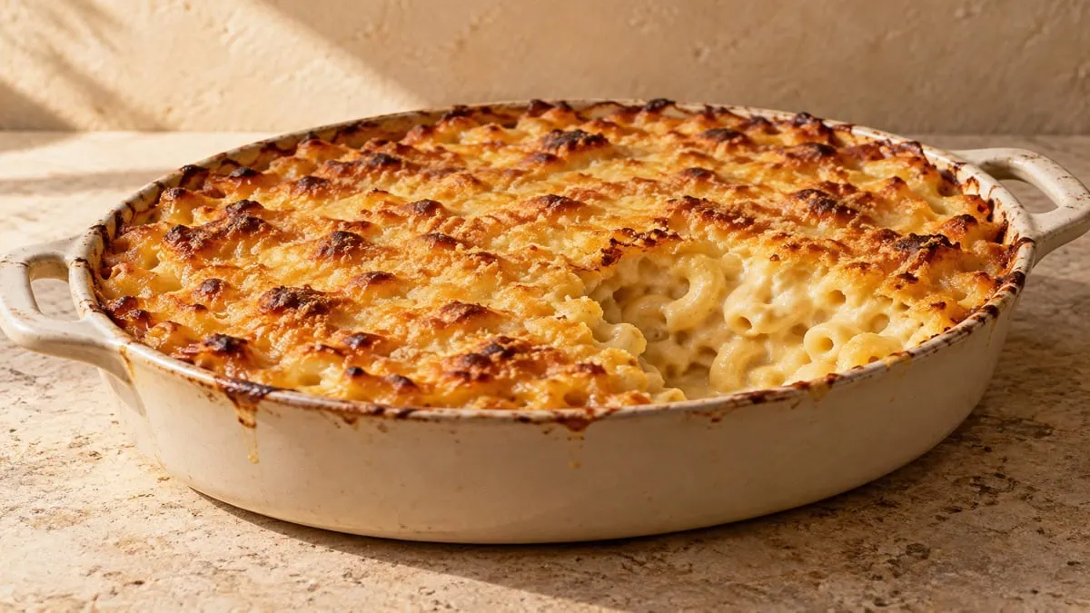 Gratin de pâtes – vue principale