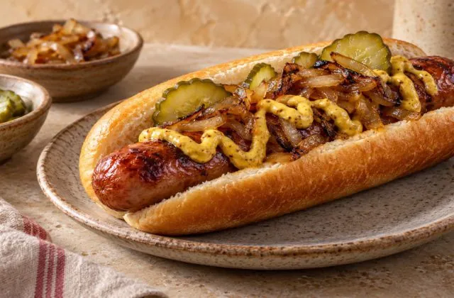 Hot dog, vue principale