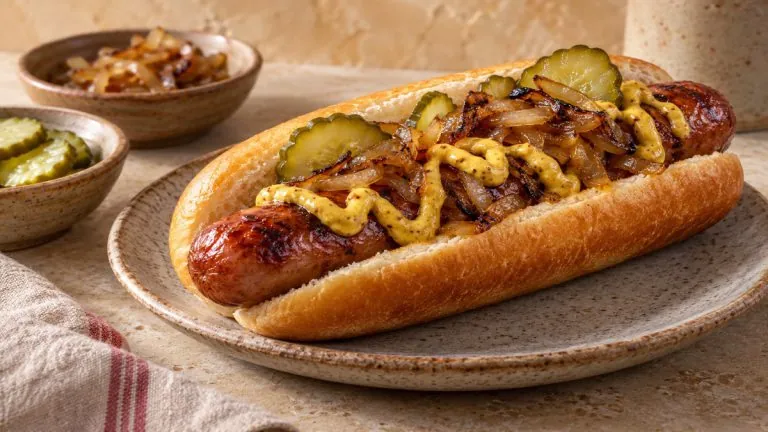Hot dog, vue principale