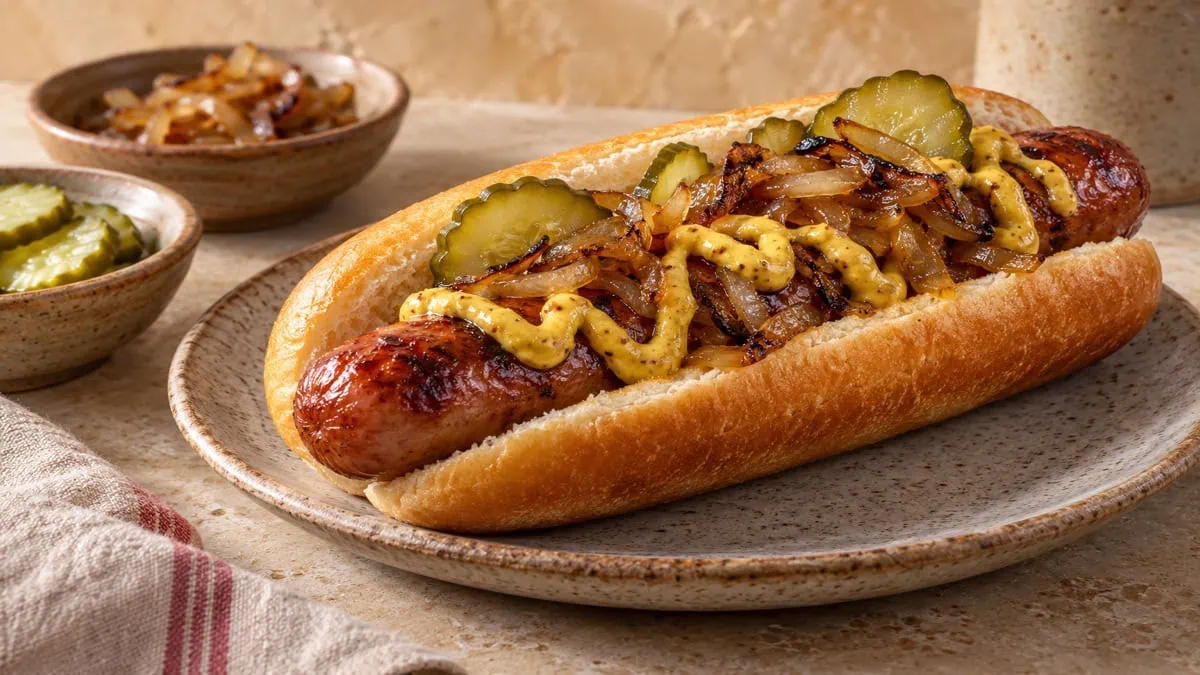Hot dog, vue principale