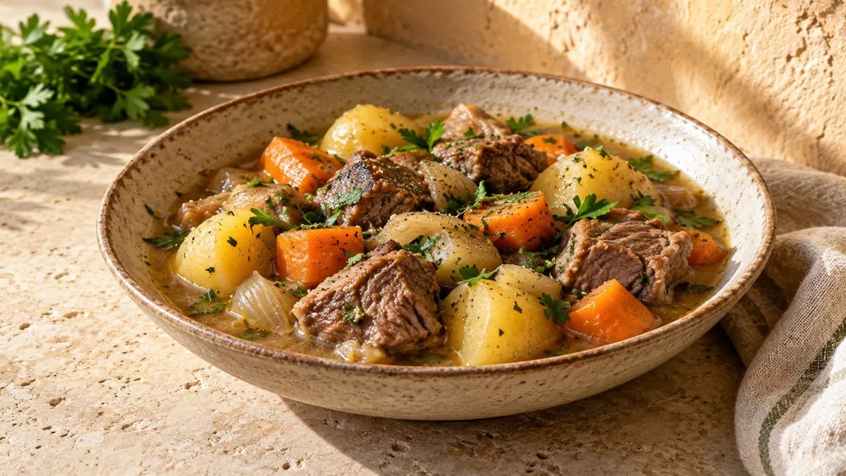 Irish stew – vue principale