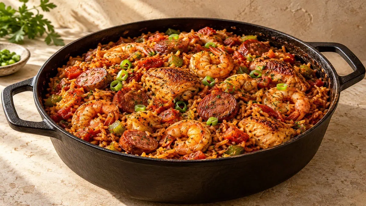 Jambalaya – vue principale