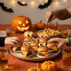 Mini-burgers monstres