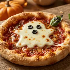 Mini-pizzas fantômes