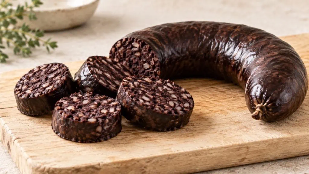 Morcilla espagnole au riz entière et tranchée