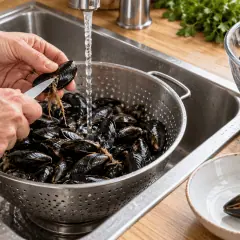 Moules à la normande