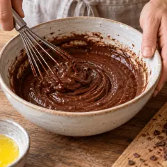 Mug cake au chocolat au micro-ondes