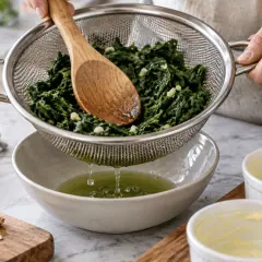 Œufs cocotte aux épinards