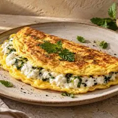 Omelette au brocciu