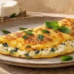 Omelette au brocciu