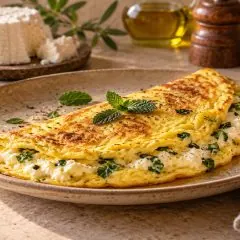 Omelette au brocciu
