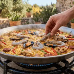 Paella mixte