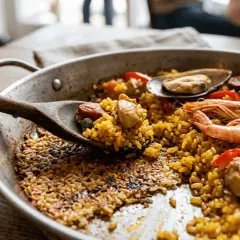 Paella mixte