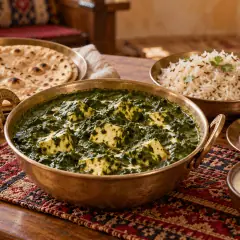 Palak paneer