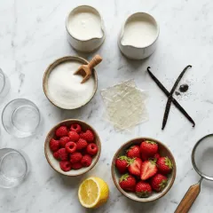 Panna cotta sanglante