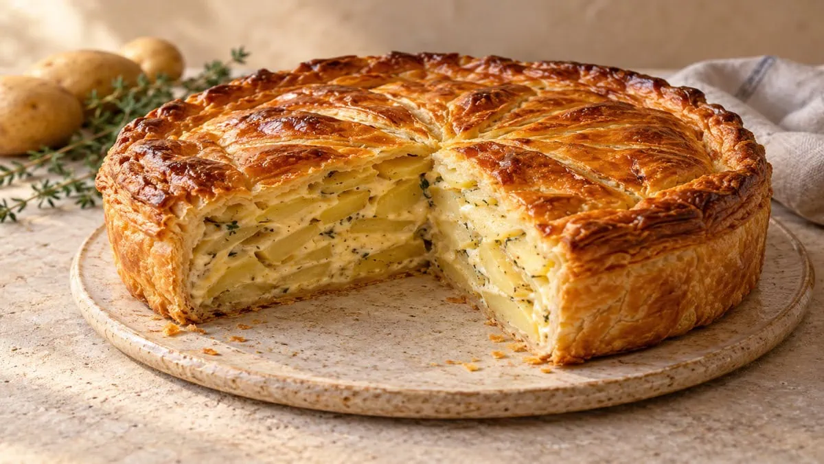 Pâté de pommes de terre, vue principale