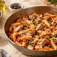 Pâtes au thon et à la tomate