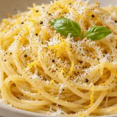 Pâtes citron-parmesan
