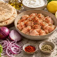 Pitas au poulet méditerranéennes