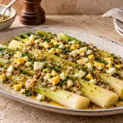 Poireaux vinaigrette