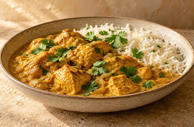 Poulet au curry – vue principale