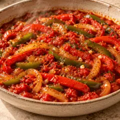 Poulet basquaise express