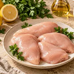 Poulet au citron et à l’ail