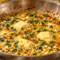 Poulet au citron et à l’ail