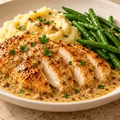 Poulet miel-moutarde
