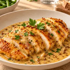 Poulet miel-moutarde
