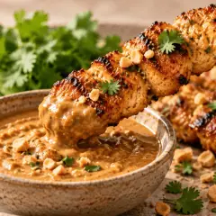 Poulet satay express