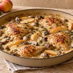 Poulet vallée d’Auge