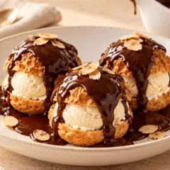 Profiteroles au chocolat
