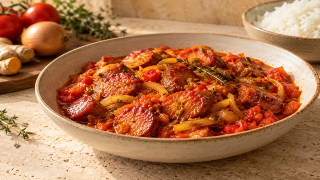 Rougail saucisse – vue principale