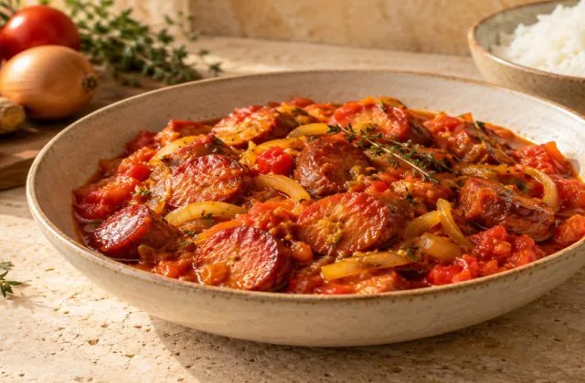 Rougail saucisse – vue principale